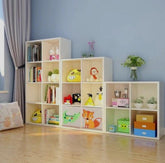 FIJN Grid Bookshelf - option for Storage Cubes (Various Configurations) - Kids Haven